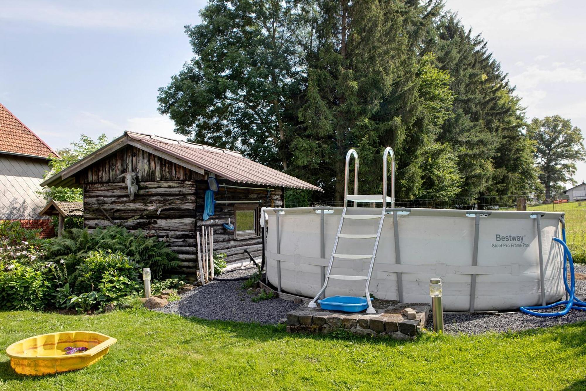Ferienwohnung Wiesenschneiders Freiensteinau Buitenkant foto